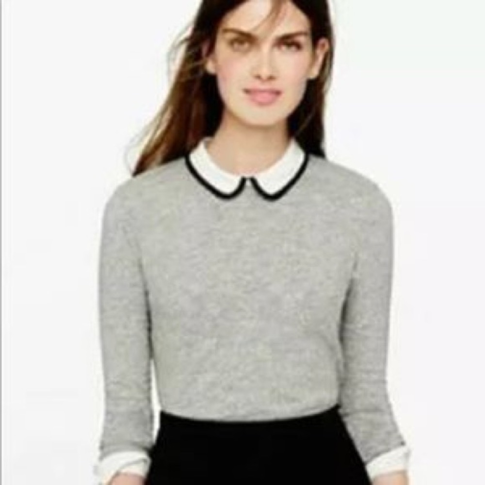 J Crew Peter Pan collared shirt